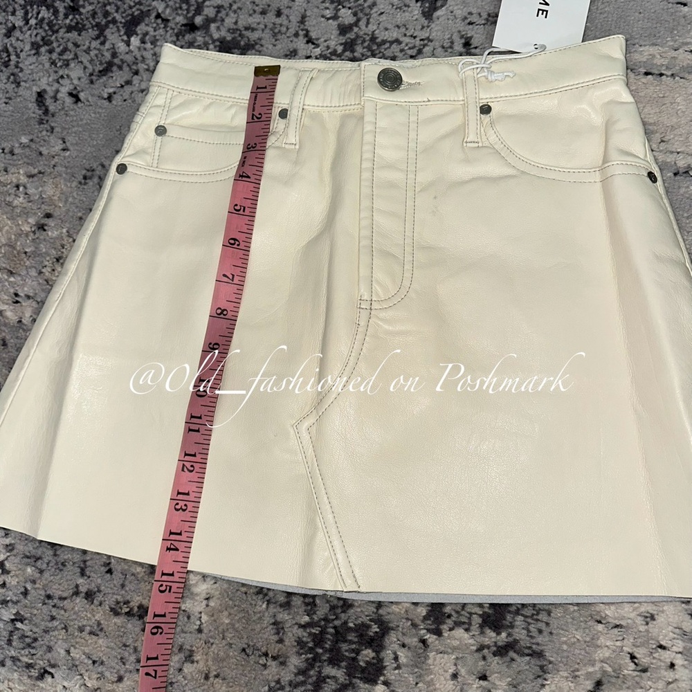 FRAME Leather Mini Skirt - Price Firm - Picture 10 of 10
